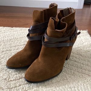 Carlos by Carlos Santana Suede Booties - 8